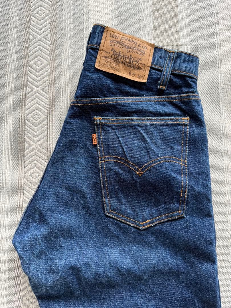 80s リーバイス 505 オレンジタブ USA製 濃紺 W30 L29