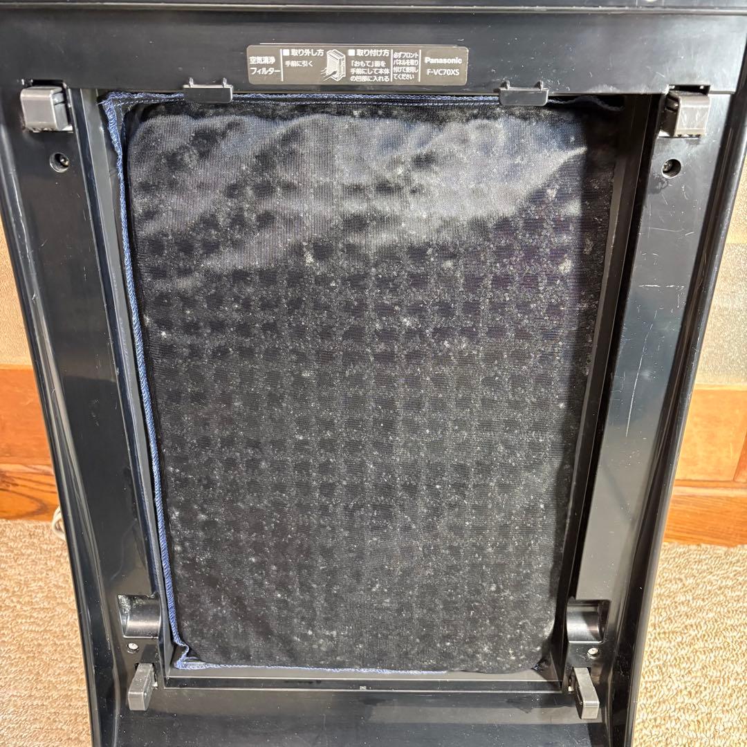 美品 パナソニック Panasonic 加湿空気清浄機 F-VC70XS