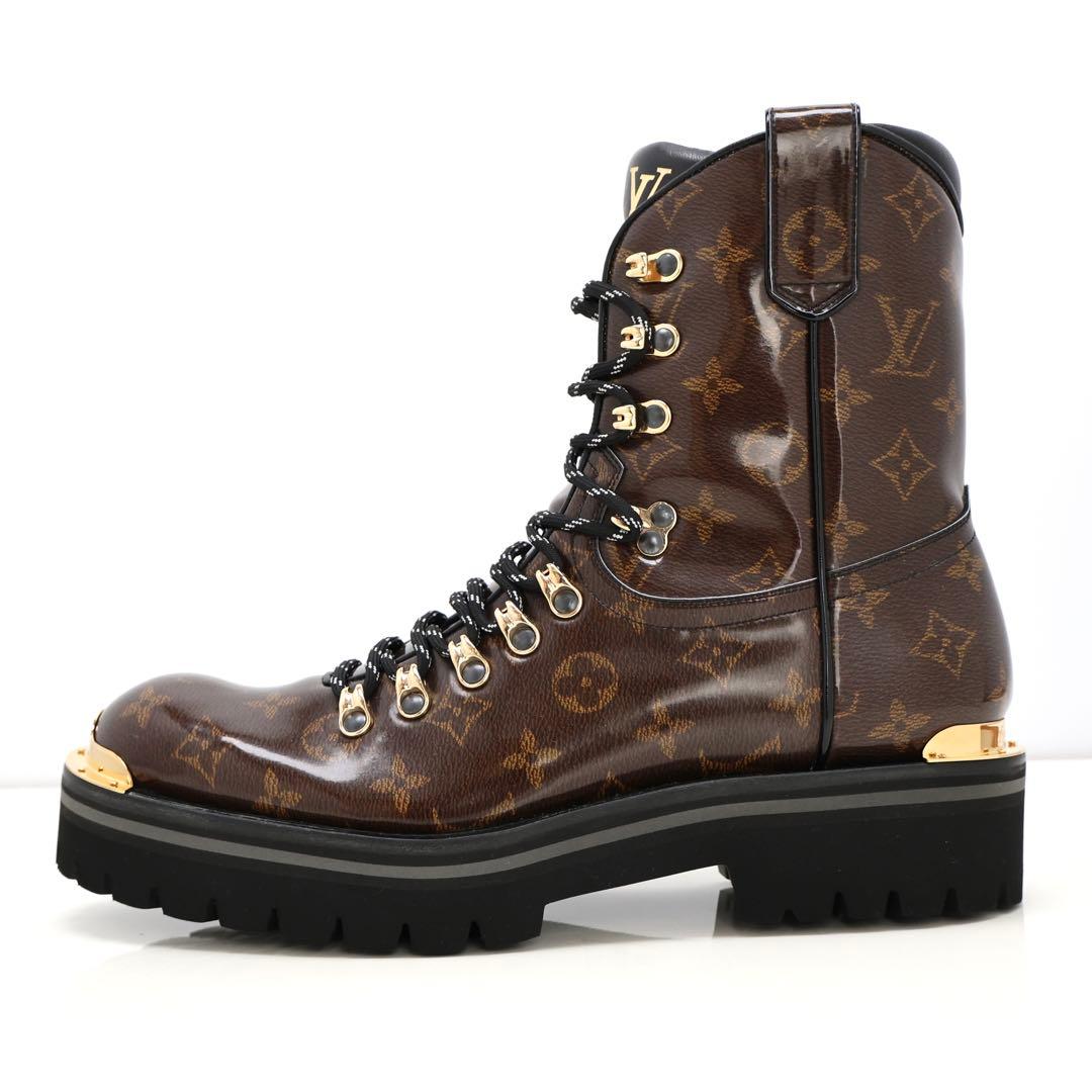 極美品✨LOUIS VUITTON グレーズアウトランド ブーツ キムジョーンズ