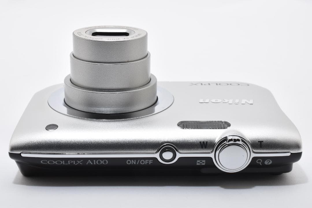 超美品 ニコン COOLPIX A100 コンパクトデジタルカメラ シルバー