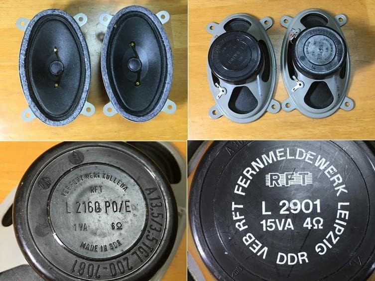 東独RFT ビンテージ L2901 20cm口径 2Way ペア 高音質