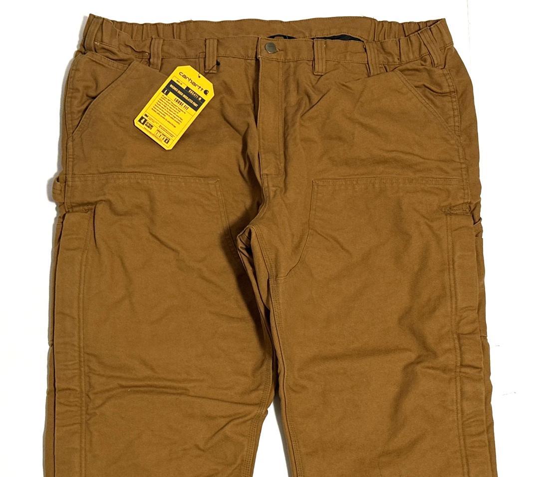 新品 カーハート ウォッシュダックインシュレーションパンツUS:XL/short