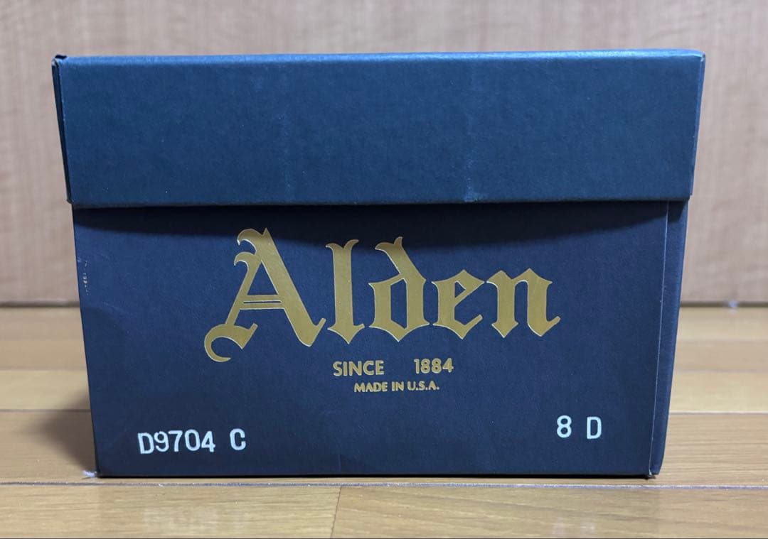 【新品未使用】Alden ジョージブーツ D9704C 8D