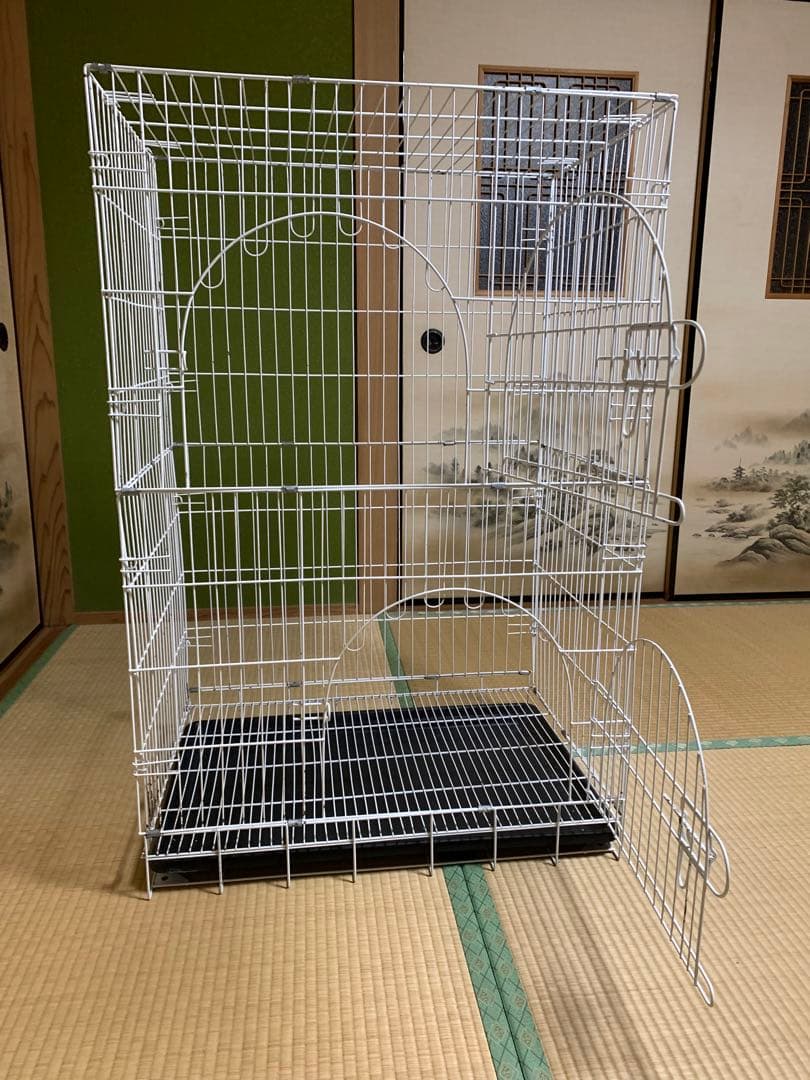 あずき　 大型ゲージ　お掃除簡単　チンチラ　ゲージ　小動物