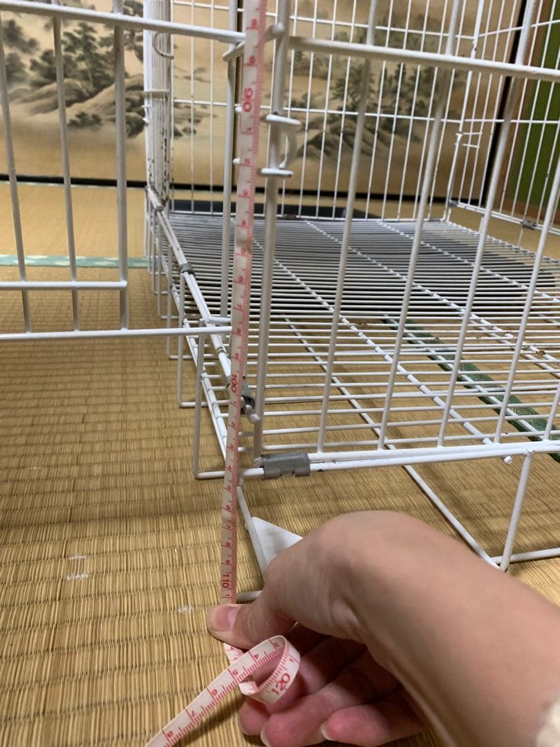 あずき　 大型ゲージ　お掃除簡単　チンチラ　ゲージ　小動物