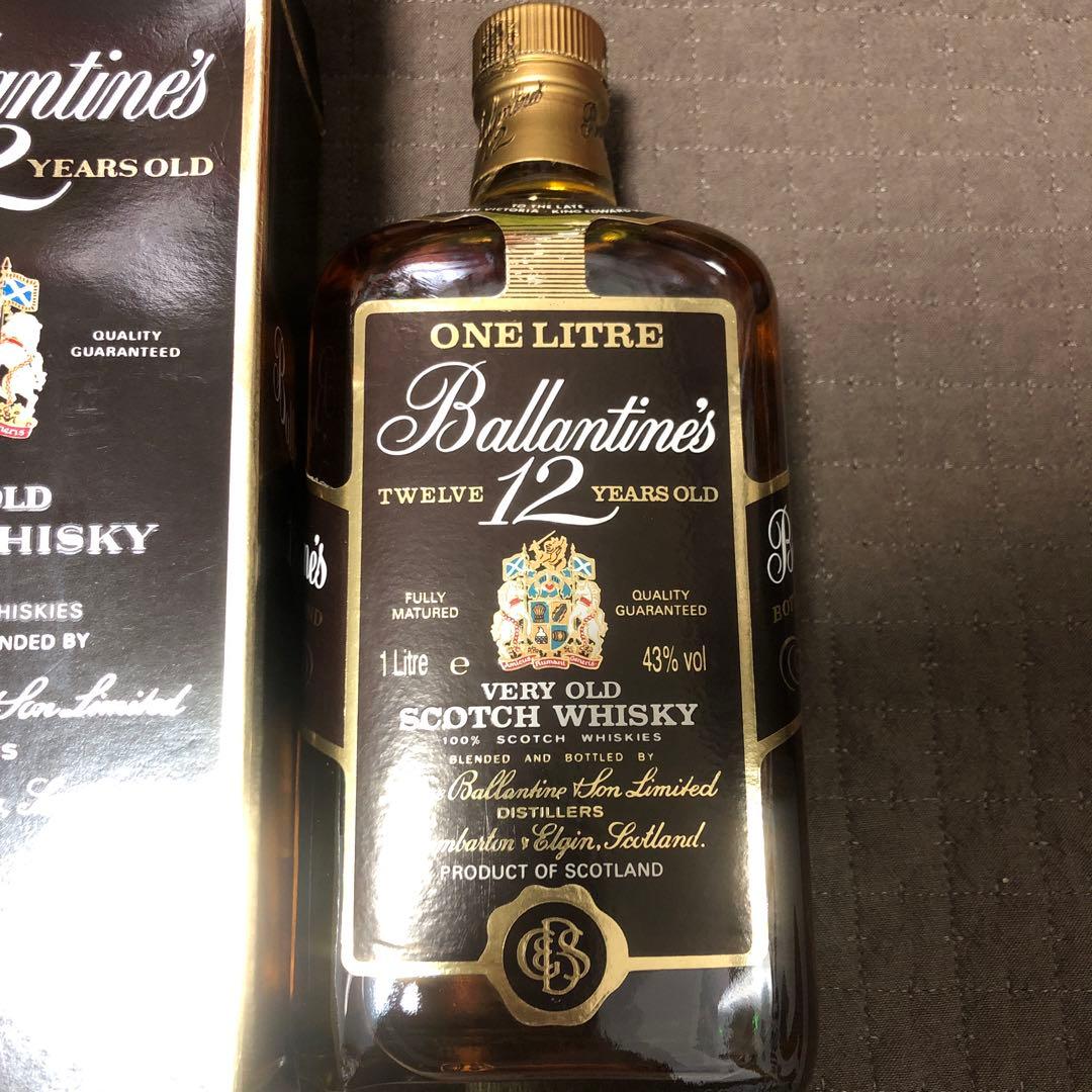 ウイスキー Ballantine's 12 Years Old 1L