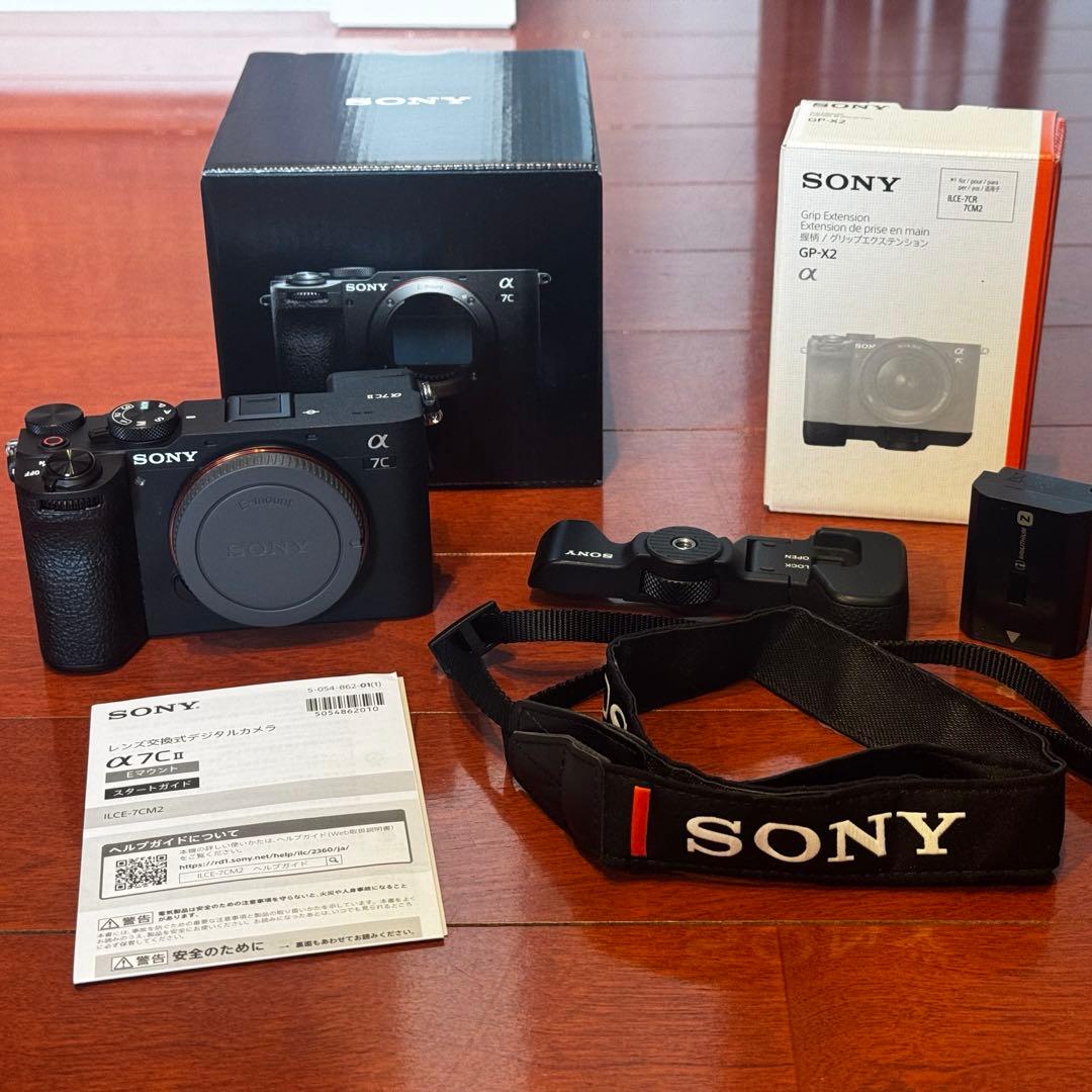 Sony α 7CⅡ ミラーレス一眼 本体＋グリップセット