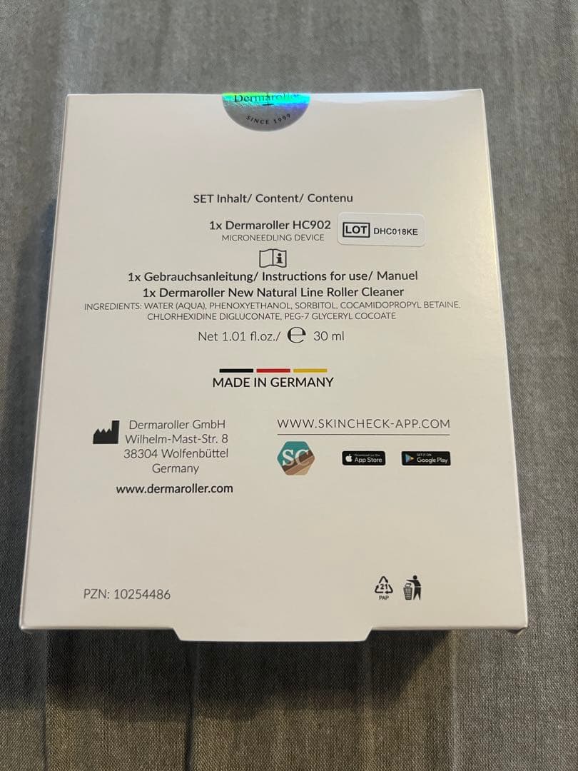 ダーマローラー HC 902 & ローラークリーナー セット