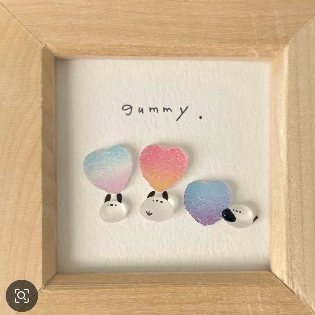 きい　。　シーグラスアート