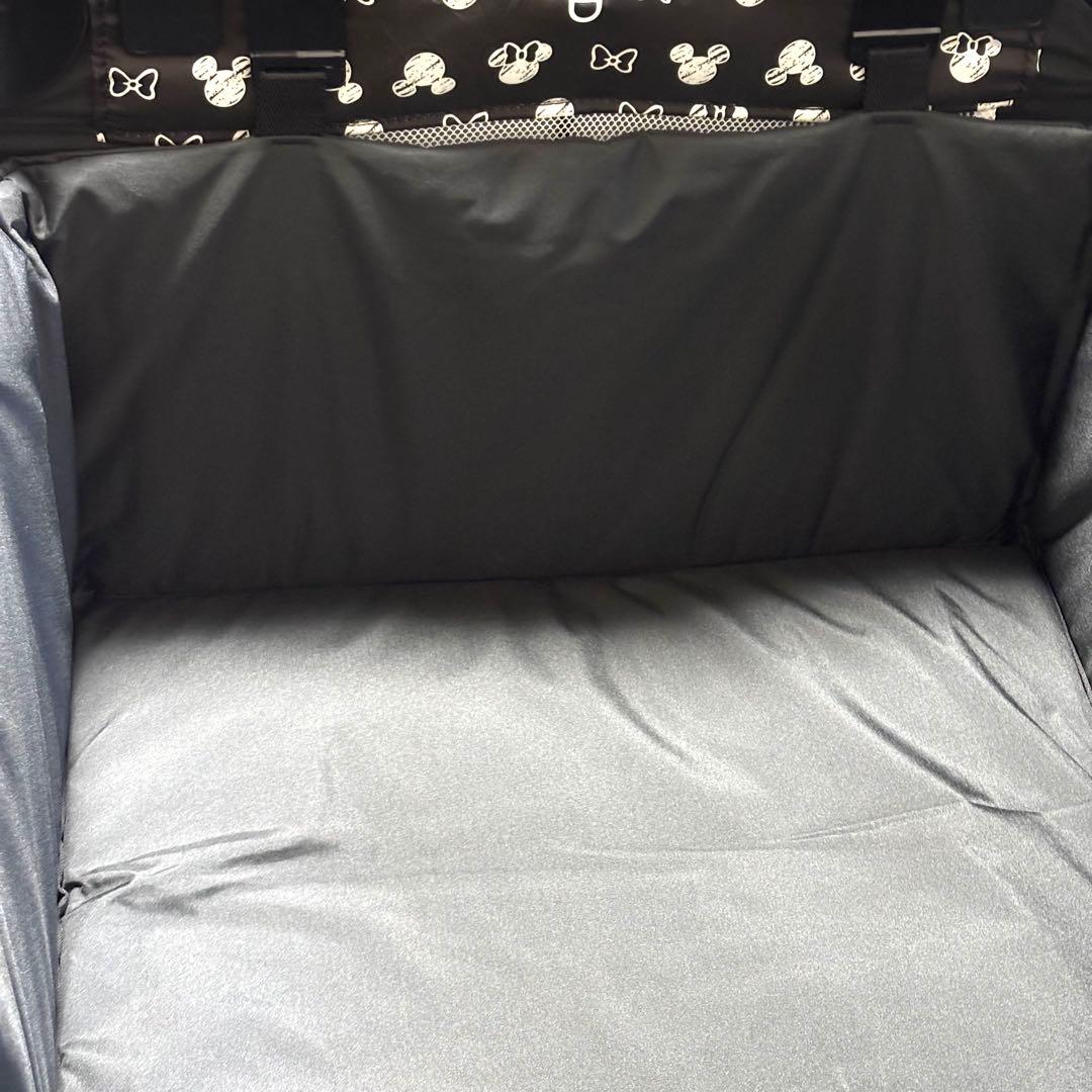 美品 カトージ KATOJI ポータブル ベビーベッド ミッキー ベビーサークル