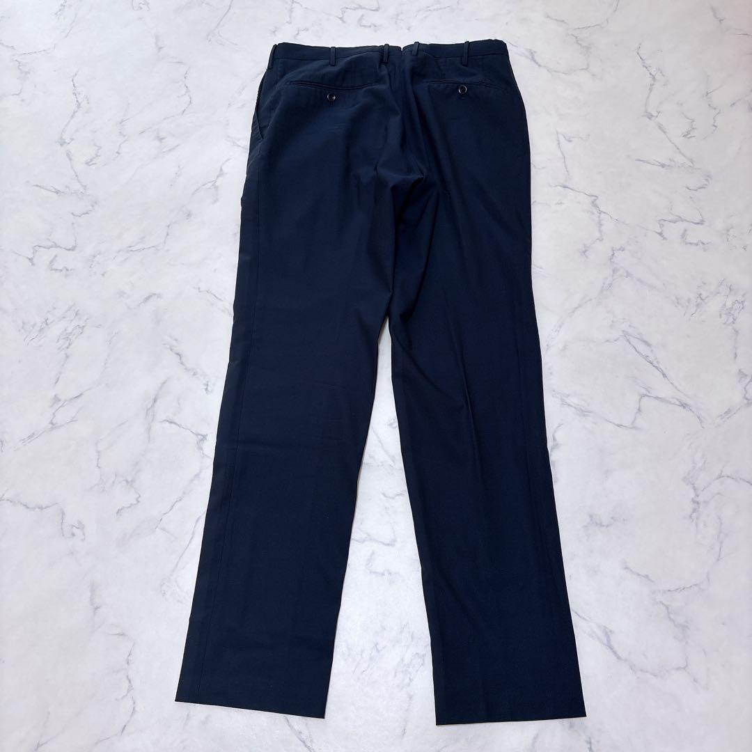 インコテックス スラックス SUPER130's ネイビー PT01 48