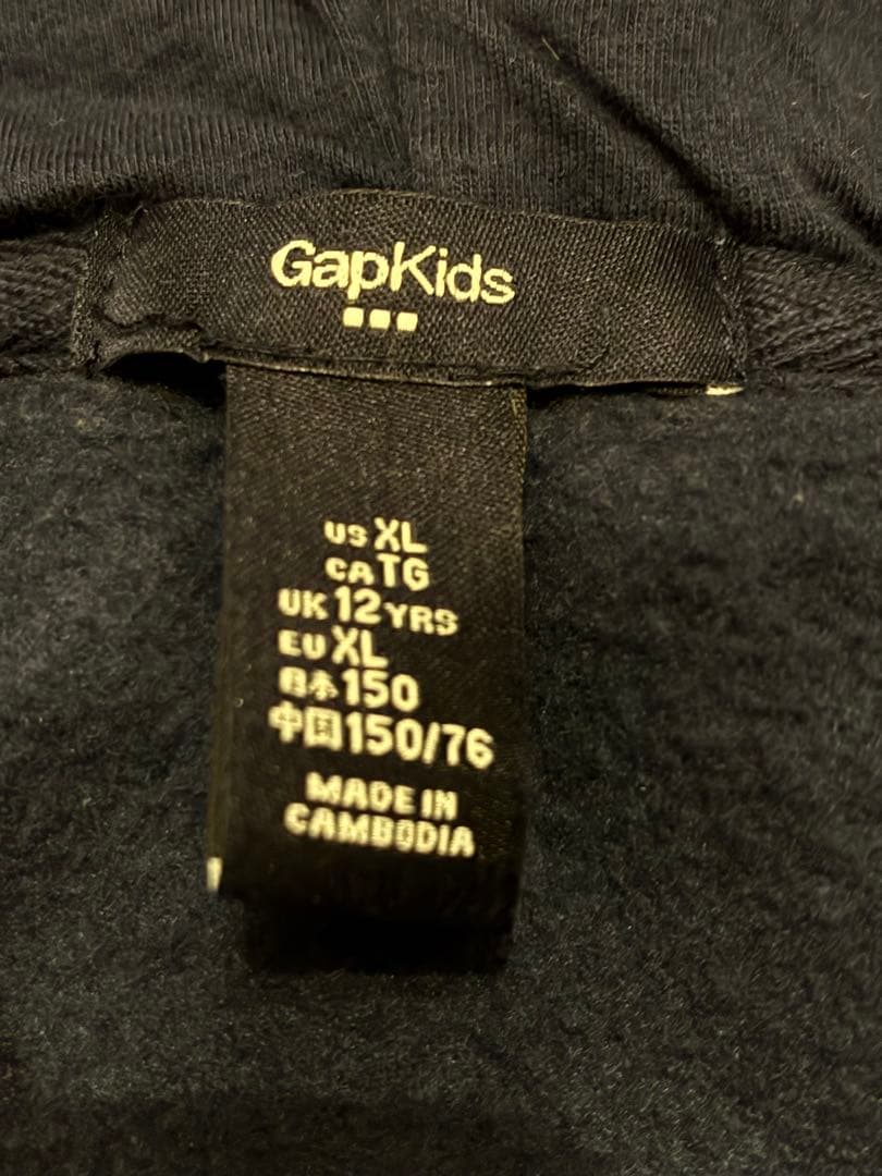 y2k 平成ギャル00’s old gap ファージップパーカー