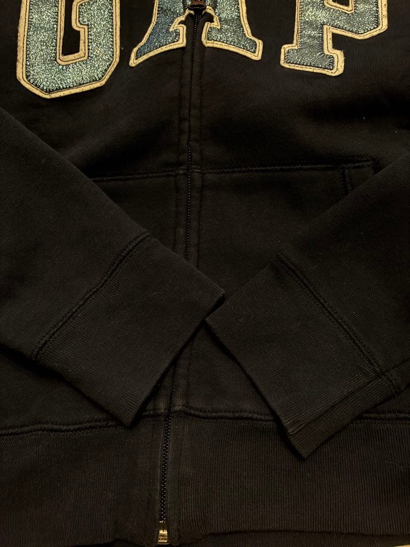 y2k 平成ギャル00’s old gap ファージップパーカー