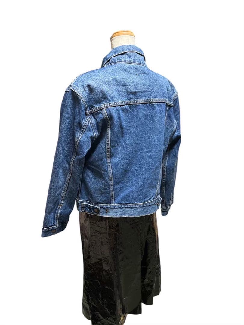 美品◎新品付きLevi'sリーバイスデニムジャケット 3ウェイ　花柄