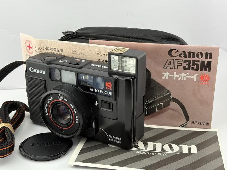 ★美品★ キヤノン CANON AF35M 初代オートボーイ ★機能良好★