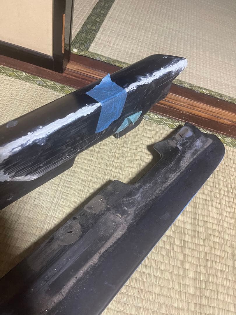 zn6 zc6 86 brz ロケバニ v1 サイドステップ　補修