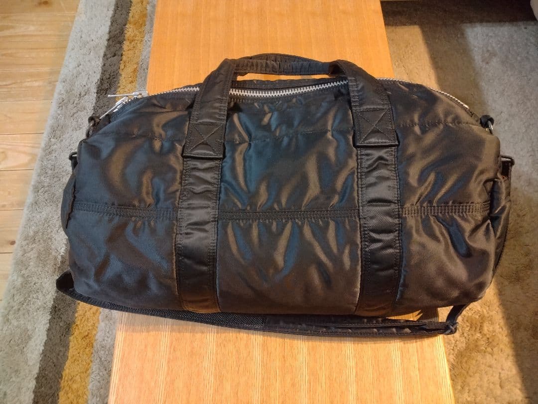 【美品】PORTER製　タンカードラムバッグ