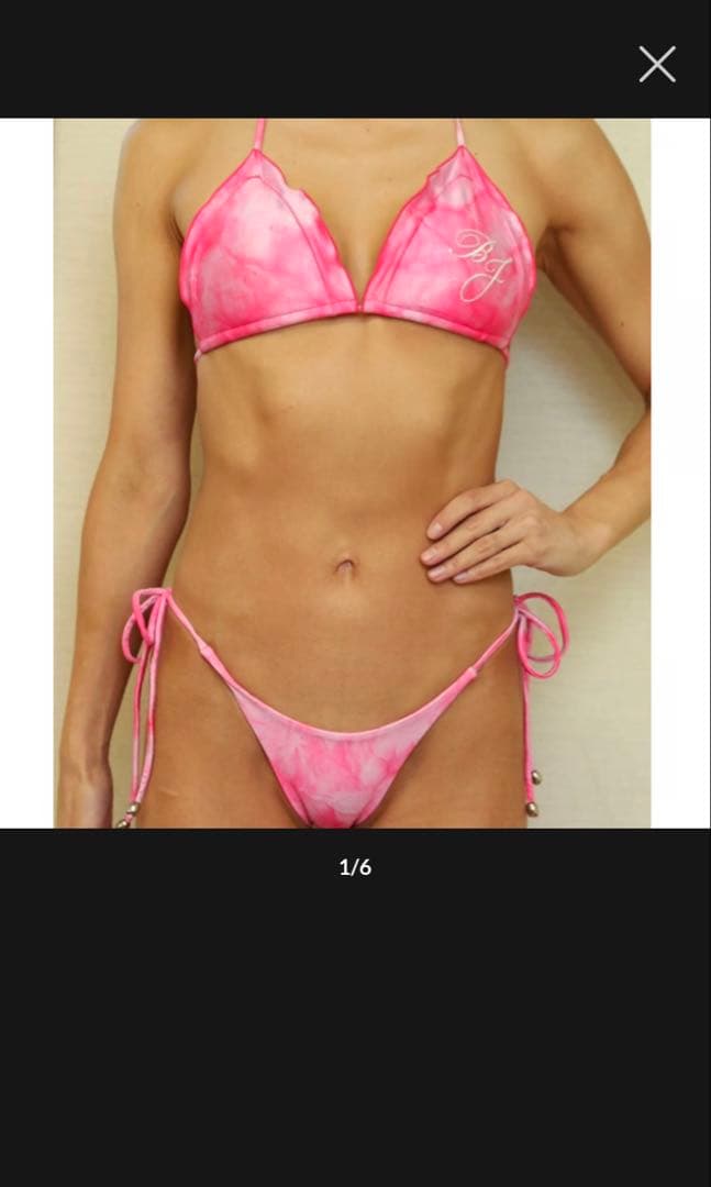 BESTBODYJAPAN【公式ビキニ】未使用マーブルピンク