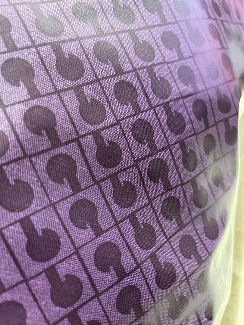 ゲラルディーニ　紫バッグ極美品