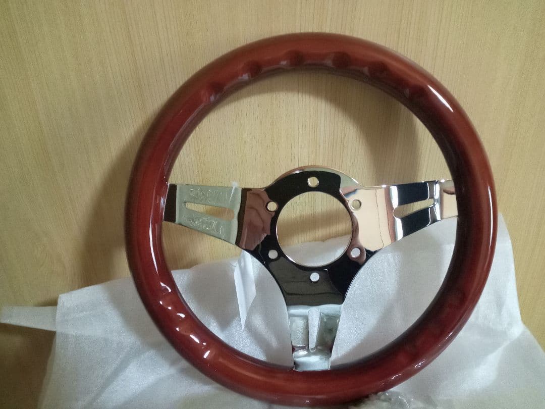 ウッド ステアリング 29Φ 新品　290mm　小径　旧車　他