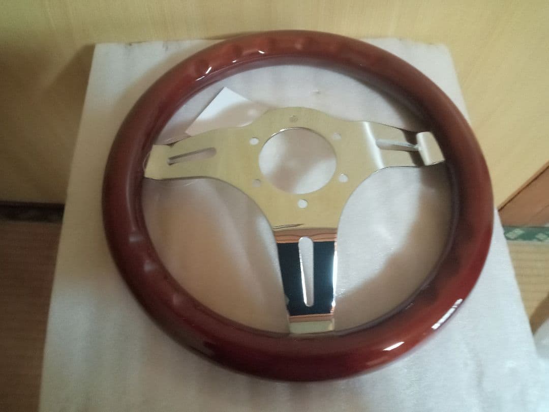 ウッド ステアリング 29Φ 新品　290mm　小径　旧車　他