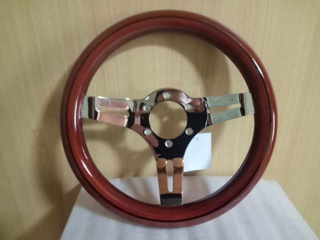 ウッド ステアリング 29Φ 新品　290mm　小径　旧車　他