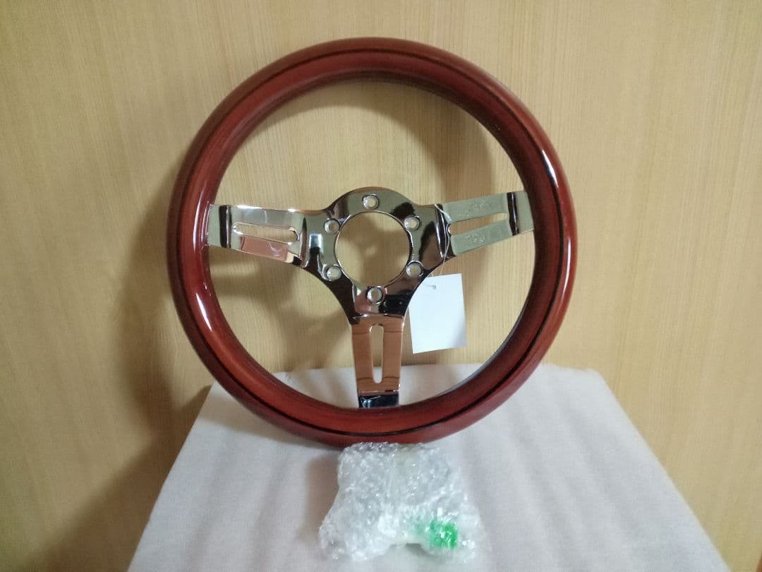 ウッド ステアリング 29Φ 新品　290mm　小径　旧車　他