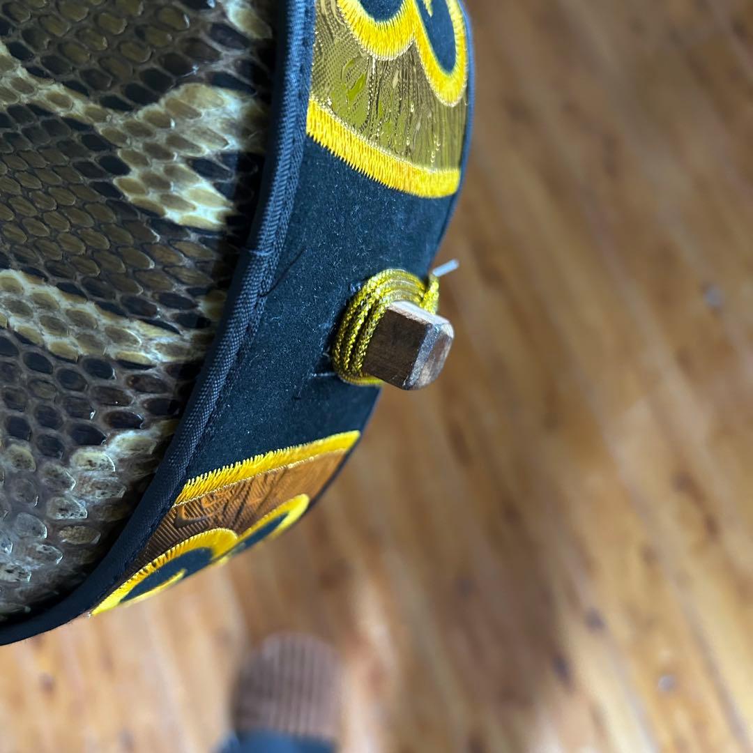 ◼️宮古島から③◼️スンチー紫檀本皮三線◼️女性◼️沖縄◼️初心者◼️サンプル音源◼️強化張◼️