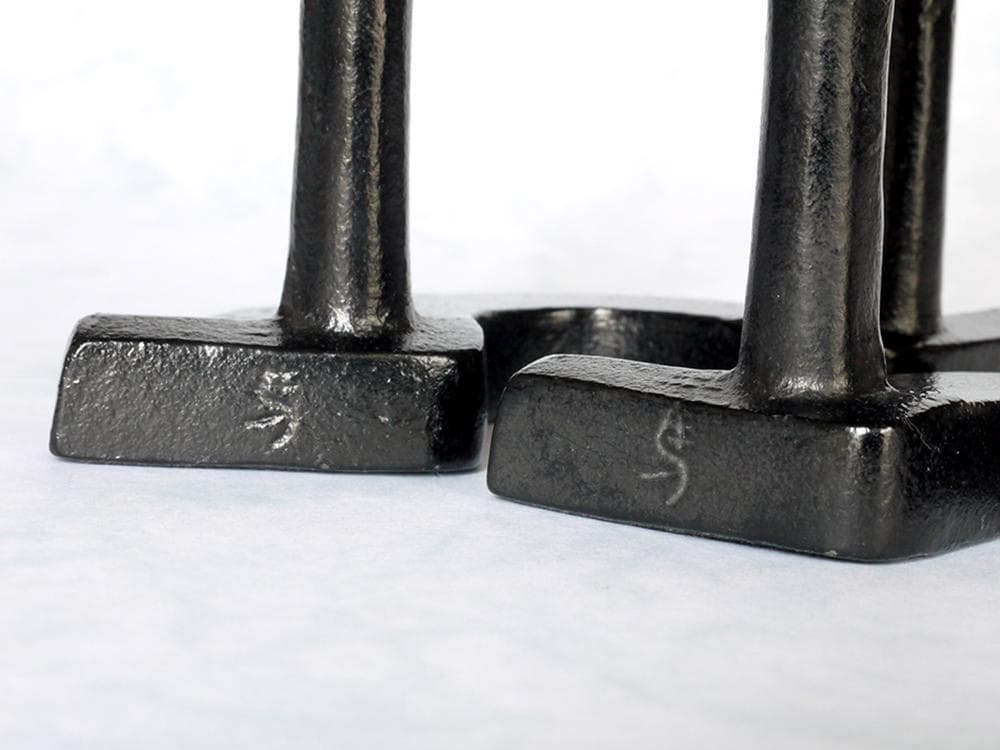 南部鉄器 ブックエンド バード　2体セット　馬場忠寛