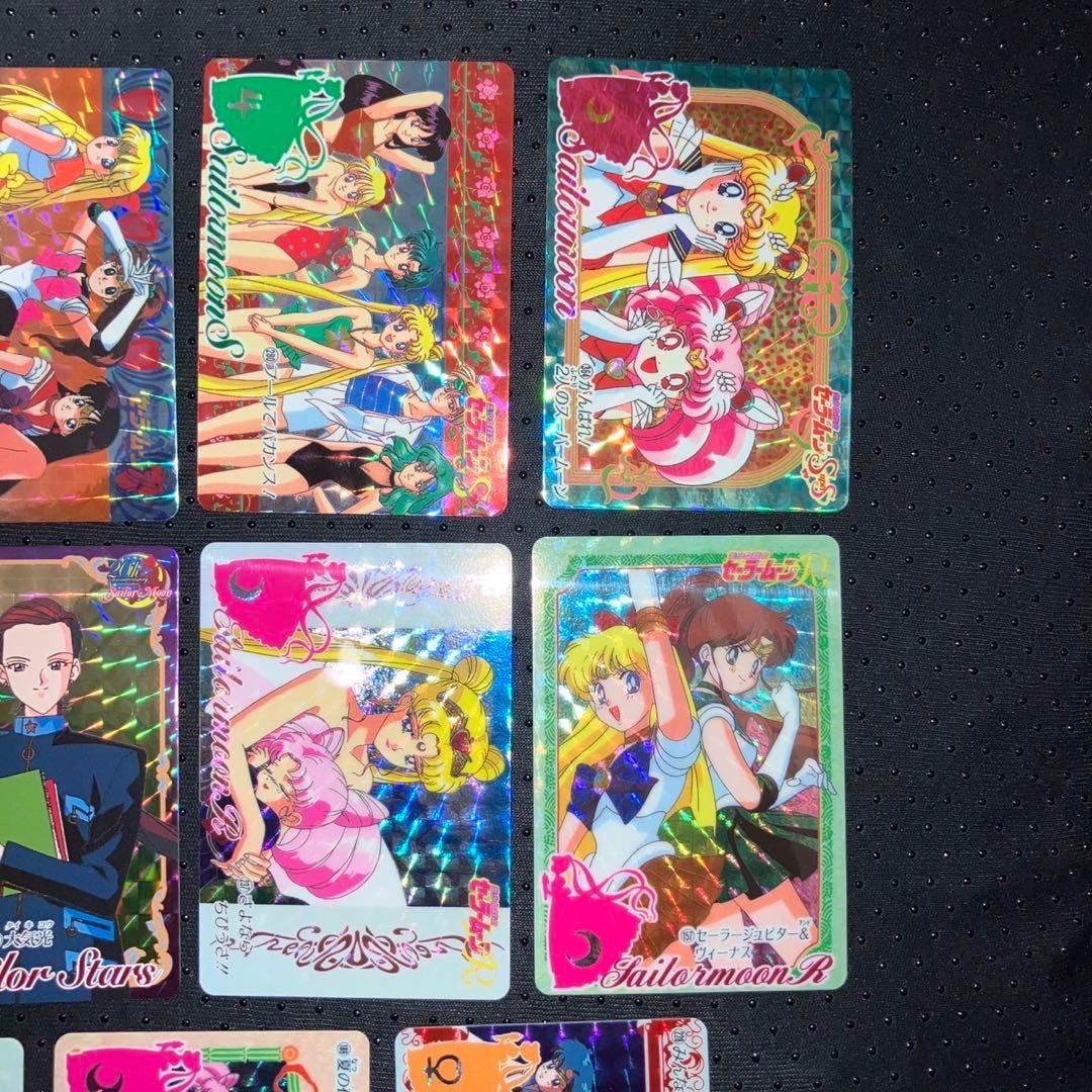 極美品　セーラームーン　カードダス　プリズム　キラ　ホロ　11枚セット