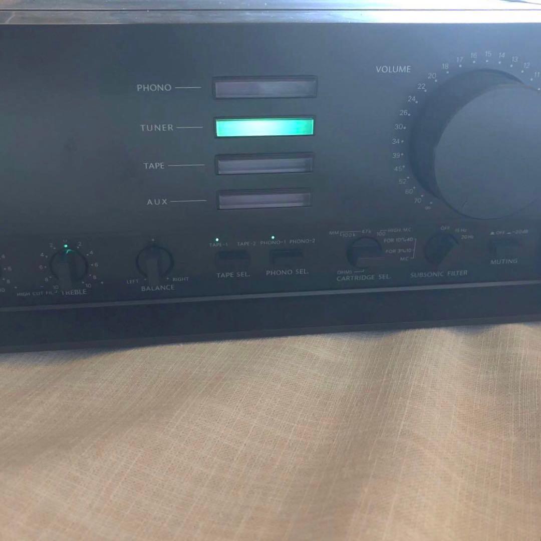 ONKYO ステレオプリアンプ　Integra P-309 説明書付