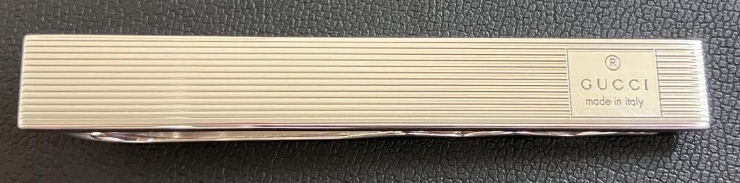 【美品】GUCCI ネクタイピン　GUCCIロゴ　925