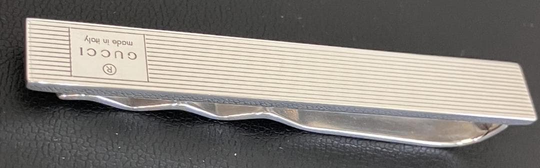 【美品】GUCCI ネクタイピン　GUCCIロゴ　925