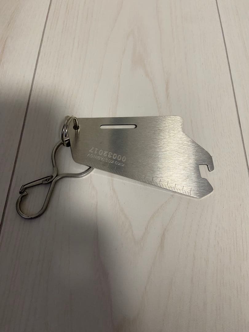 KIKO KOSTADINOV キーホルダー カラビナ レザーネックレス