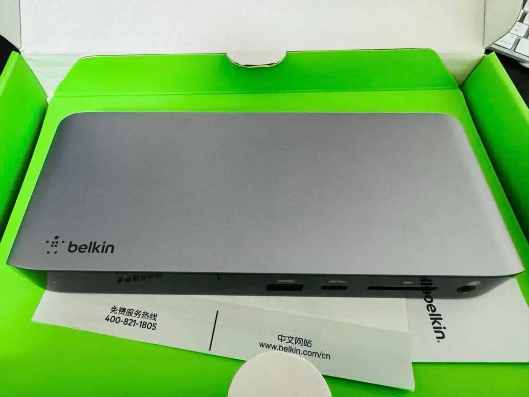 Belkin Thunderbolt 3 Dock 変換アダプター付き