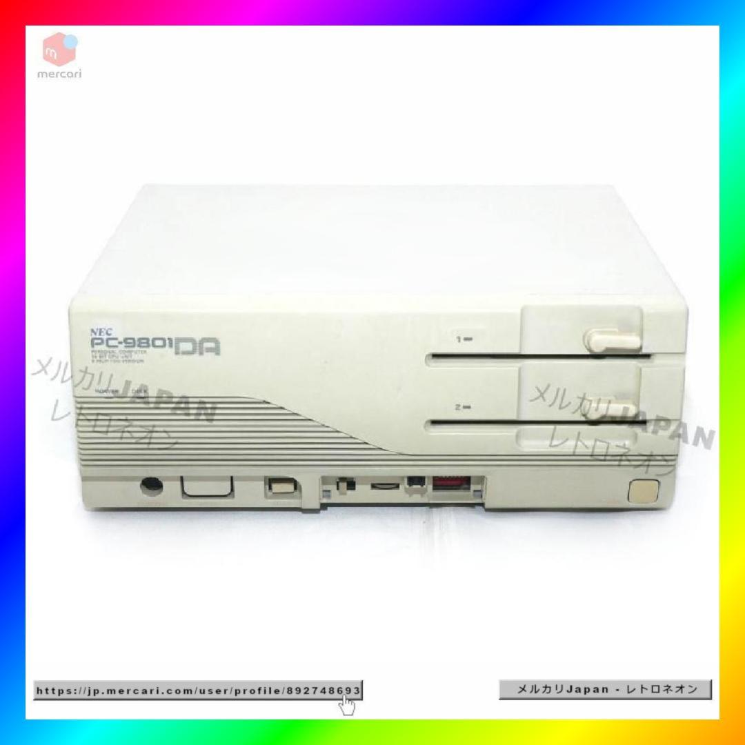 NEC PC-9801DA 本体MSDOS 5インチ FDD FM音源 動作品