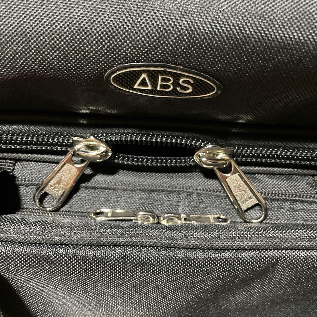 ABS ボウリングバッグ　2個用　キャリー付き　黒