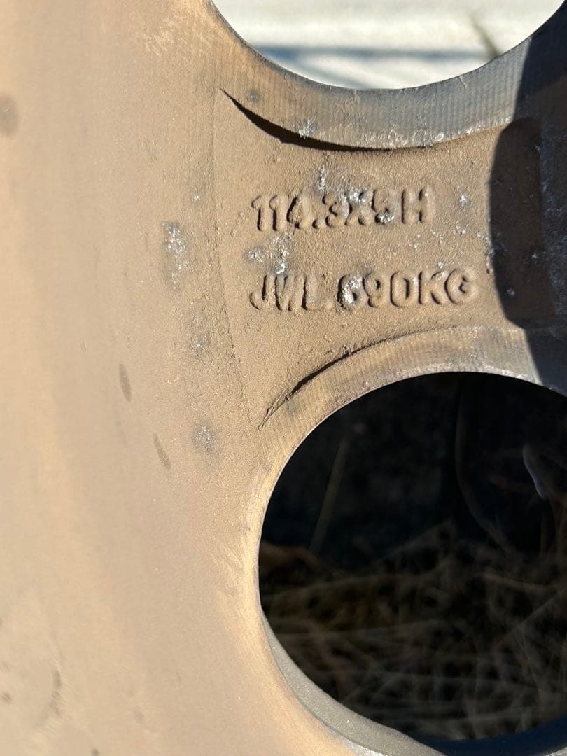 fjクルーザー グッドイヤー　16インチ　アルミ　MT ハイラックス