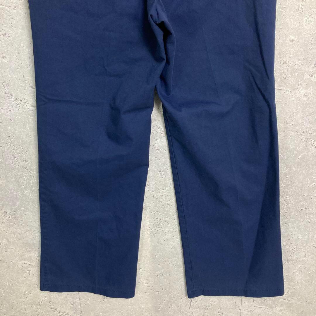 ３枚SEARS PERMA PREST 80sネイビーチノパンワークW36L32