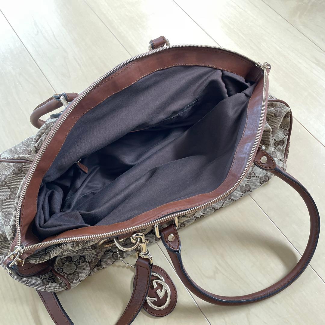 Gucci GGパターン ハンドバッグ
