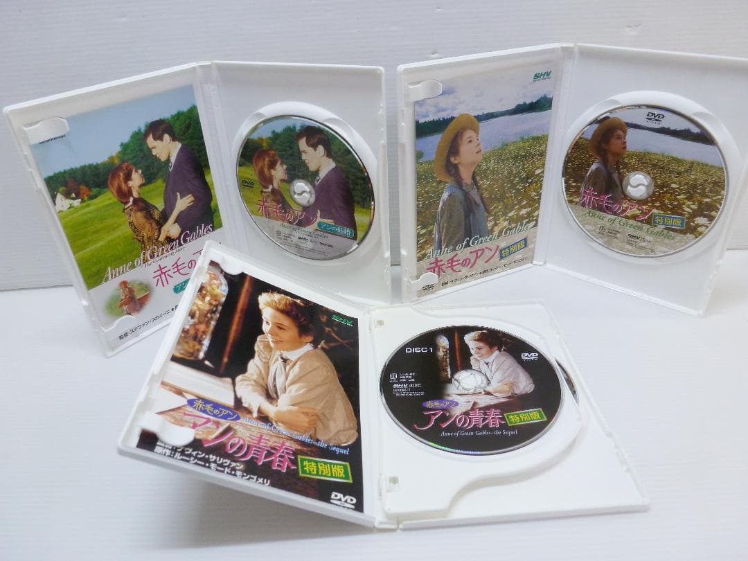 赤毛のアン 三部作 DVD-BOX 劇場版パンフレット縮刷版ブックレット封入