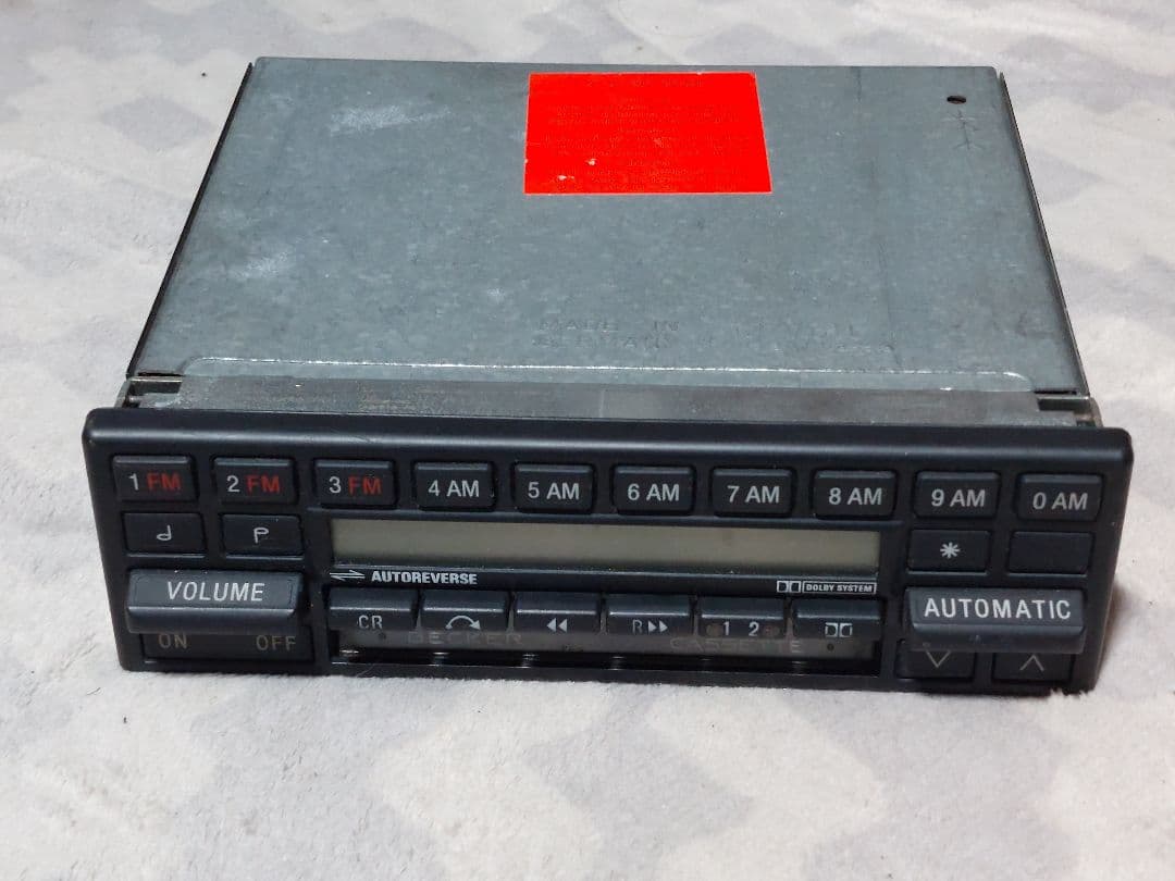 希少 ベンツ純正 BECKER カセットデッキ AUTOREVERSE