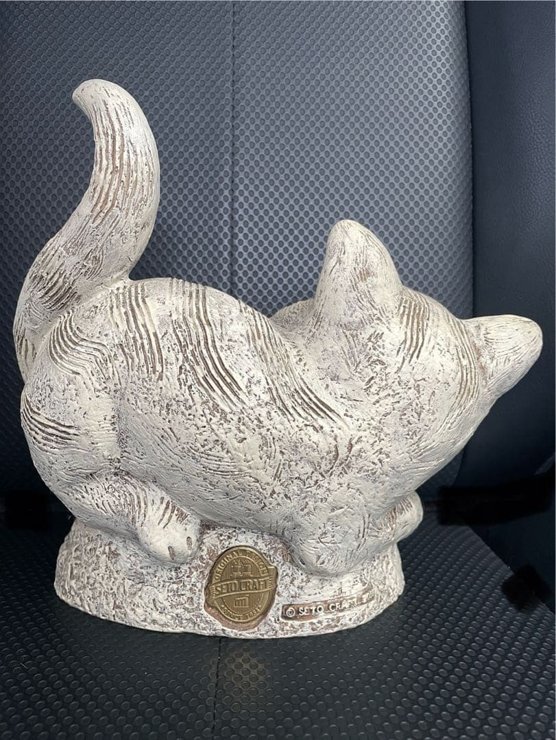 不思議の国のアリス　ウサギと猫#オブジェ　#インテリア#置物#園芸#ガーデニング