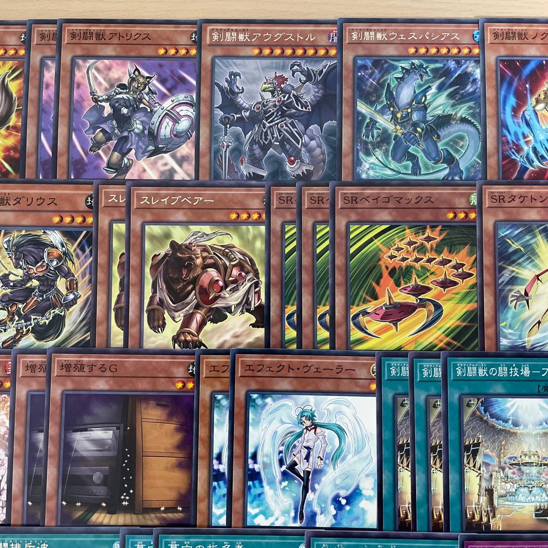 大会優勝構築 剣闘獣デッキ スレイブパンサー ドミティアノス ヘラクレイノス