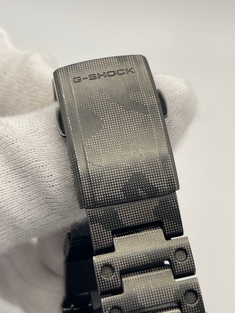 美品 G-SHOCK GMW-B5000TCM-1JR チタン カシオ迷彩