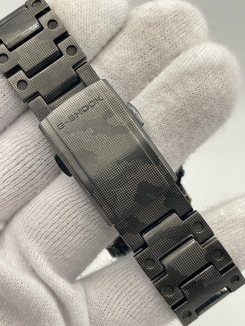 美品 G-SHOCK GMW-B5000TCM-1JR チタン カシオ迷彩