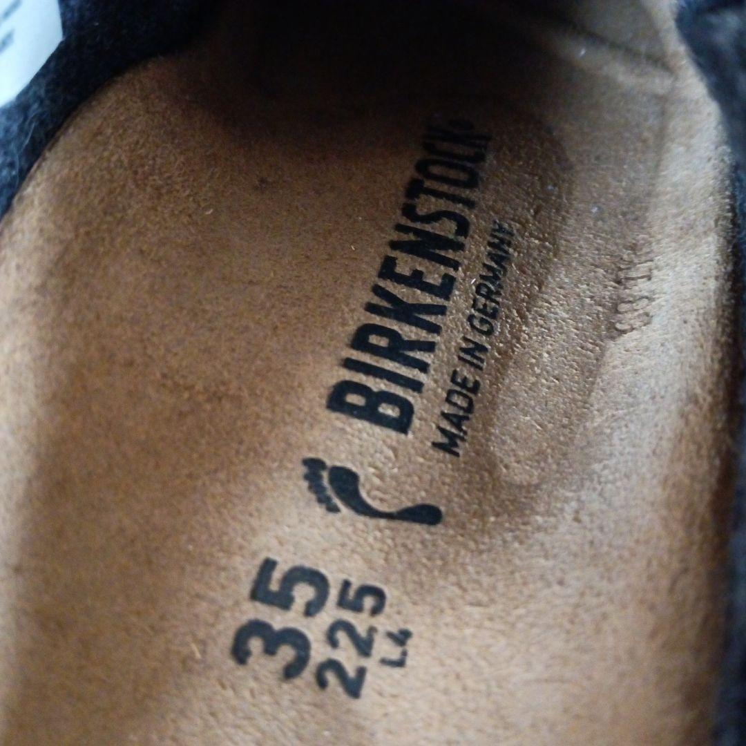 極美品◆ビルケンシュトック　ボストン　フェルト　35　BIRKENSTOCK