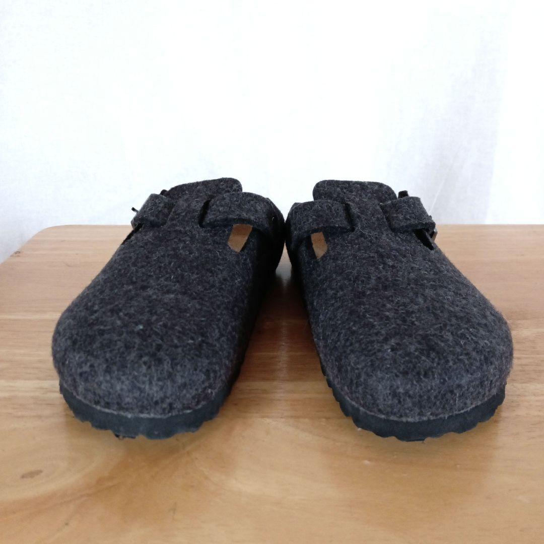 極美品◆ビルケンシュトック　ボストン　フェルト　35　BIRKENSTOCK