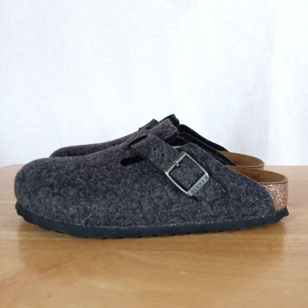 極美品◆ビルケンシュトック　ボストン　フェルト　35　BIRKENSTOCK