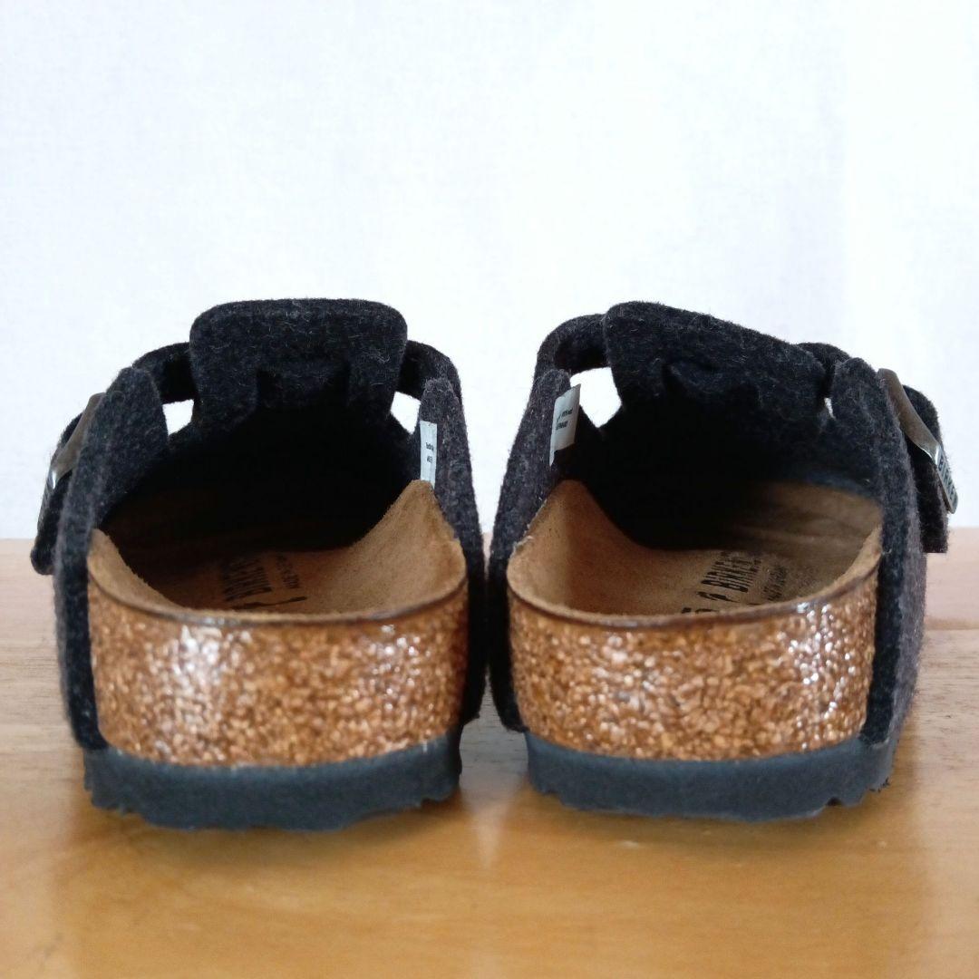極美品◆ビルケンシュトック　ボストン　フェルト　35　BIRKENSTOCK
